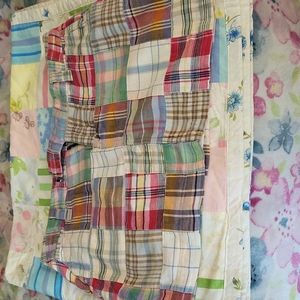 American Eagle plaid skirt, multi colors red, white blues and many more colors.